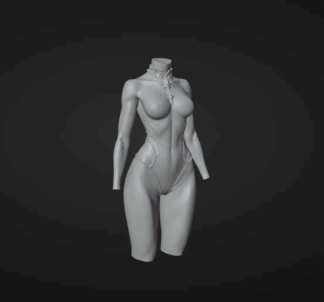 Female Character Sculpting Study archive frame 03.